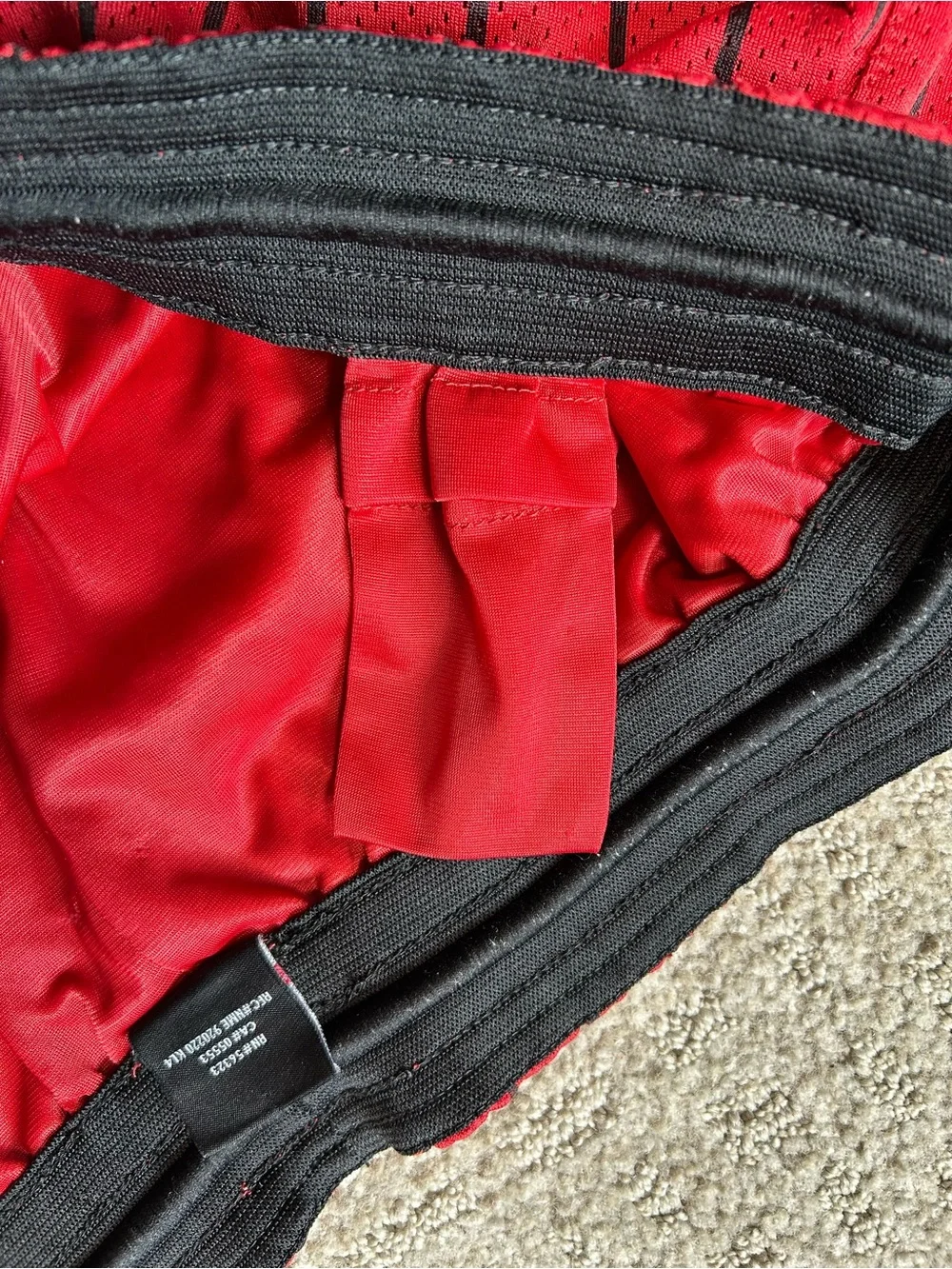 Vintage Nike Air Jordan Shorts Men Sz M Red Jumpman 20th Anniversary 1985-2005